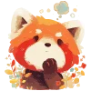 Red Pandas emoji 🤔