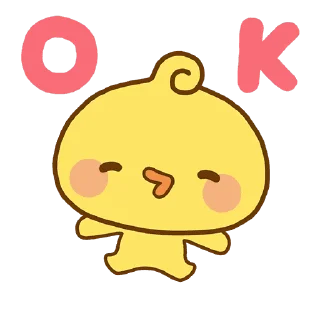 Playful Piyomaru emoji 👌