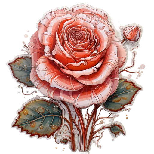 Эмодзи Розы 8 Марта 🌹
