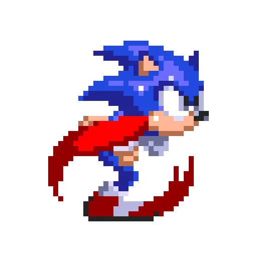 Sonic 3 and Knuckles Sonic emoji 🏃