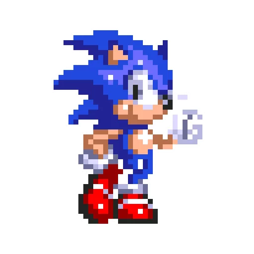 Sonic 3 and Knuckles Sonic emoji 👍
