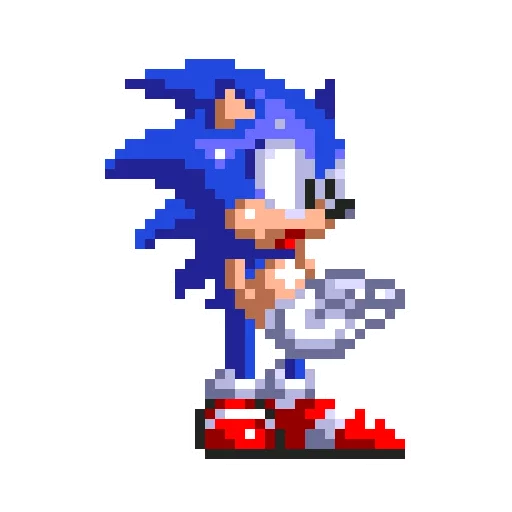 Sonic 3 and Knuckles Sonic emoji 🖐