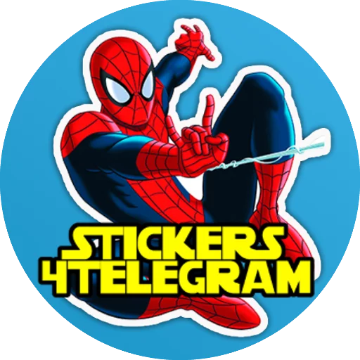 Telegram stickers Spiderman